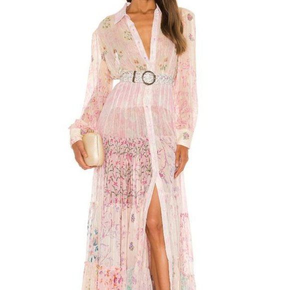 HEMANT AND NANDITA Sahar Maxi Dress - Picture 1 of 3
